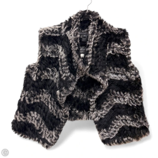 Vest Designer By Marc Jacobs In Black & Grey, Size: Osfm