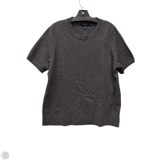 Sweater Cashmere By Lands End In Grey, Size: 1x