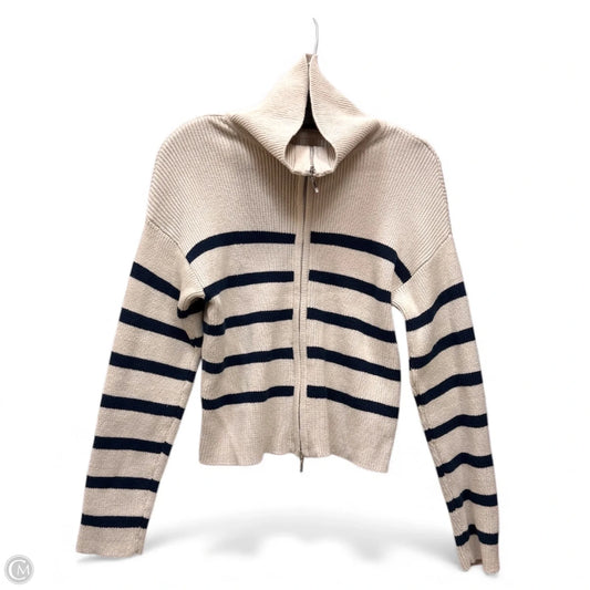 Sweater By Hollister In Blue & Tan, Size: M