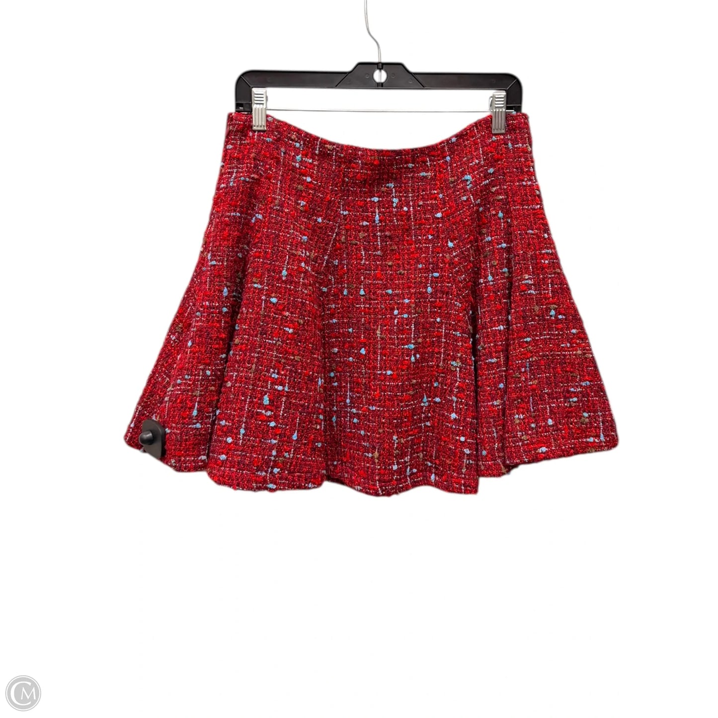 Skirt Designer By Avec Les Filles In Blue & Red, Size: Xs