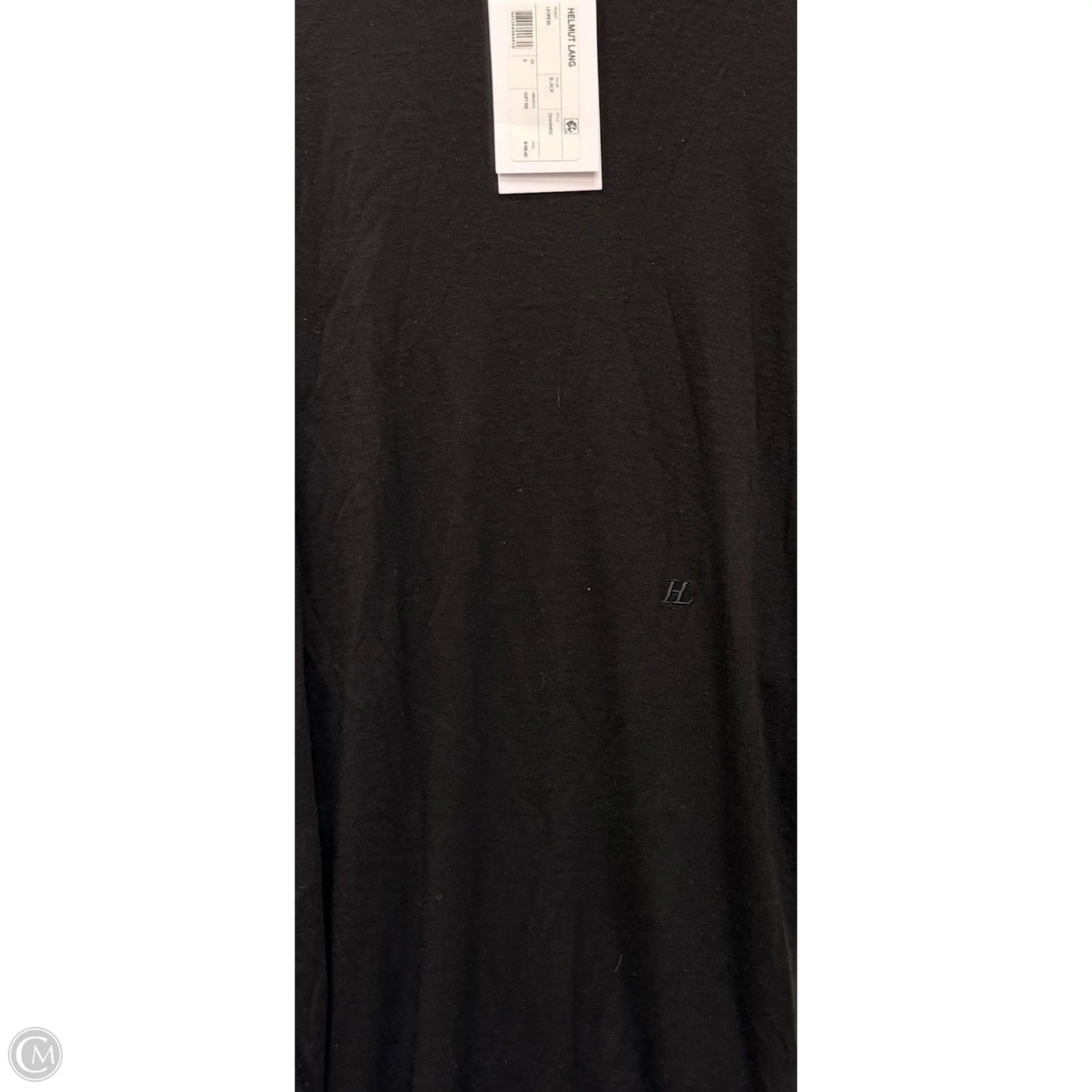 Dress Designer By Helmut Lang In Black, Size: S