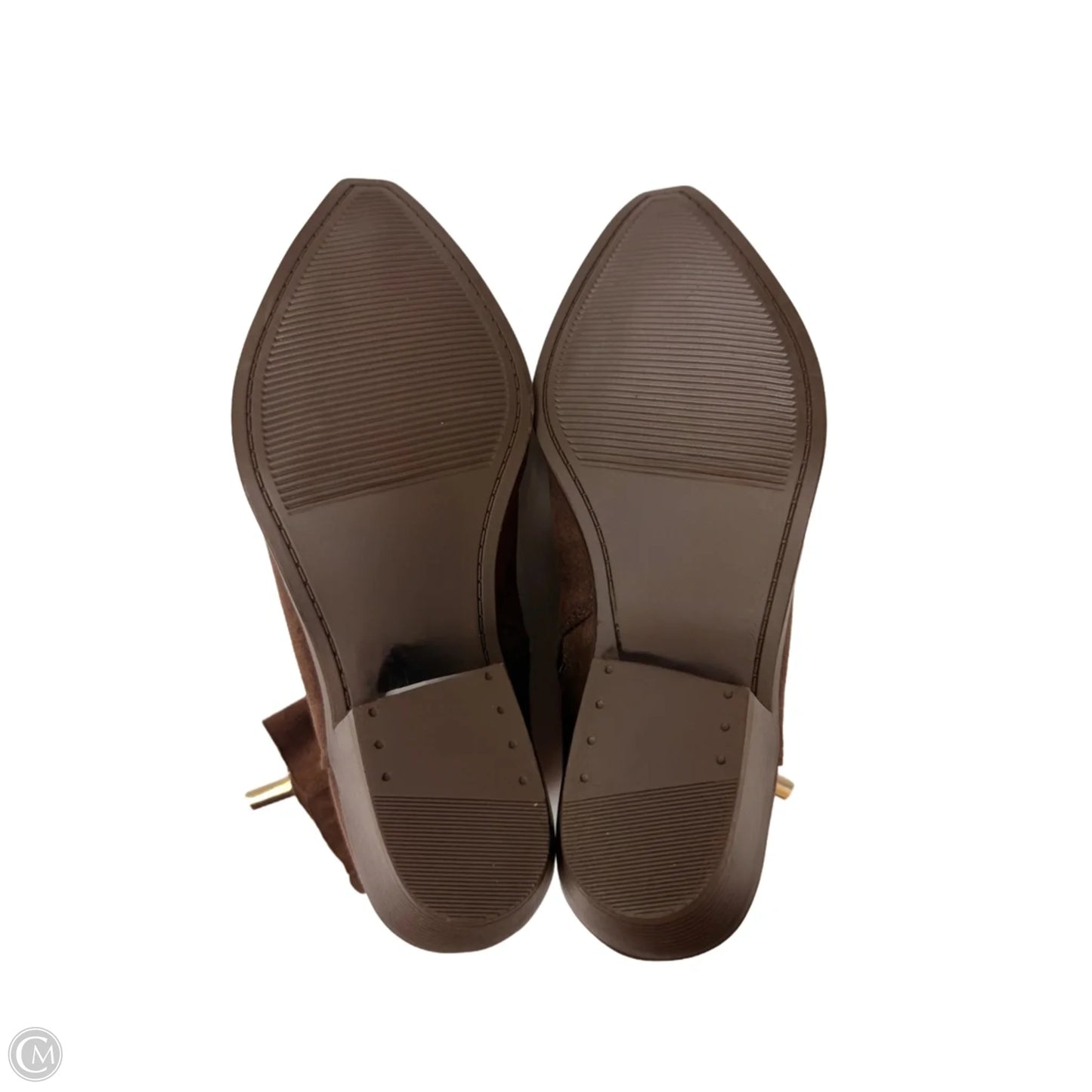 Boots Ankle Heels By Steve Madden In Brown, Size: 6