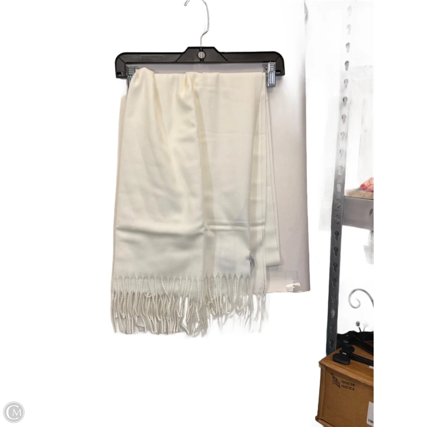 Scarf Winter By Clothes Mentor In White