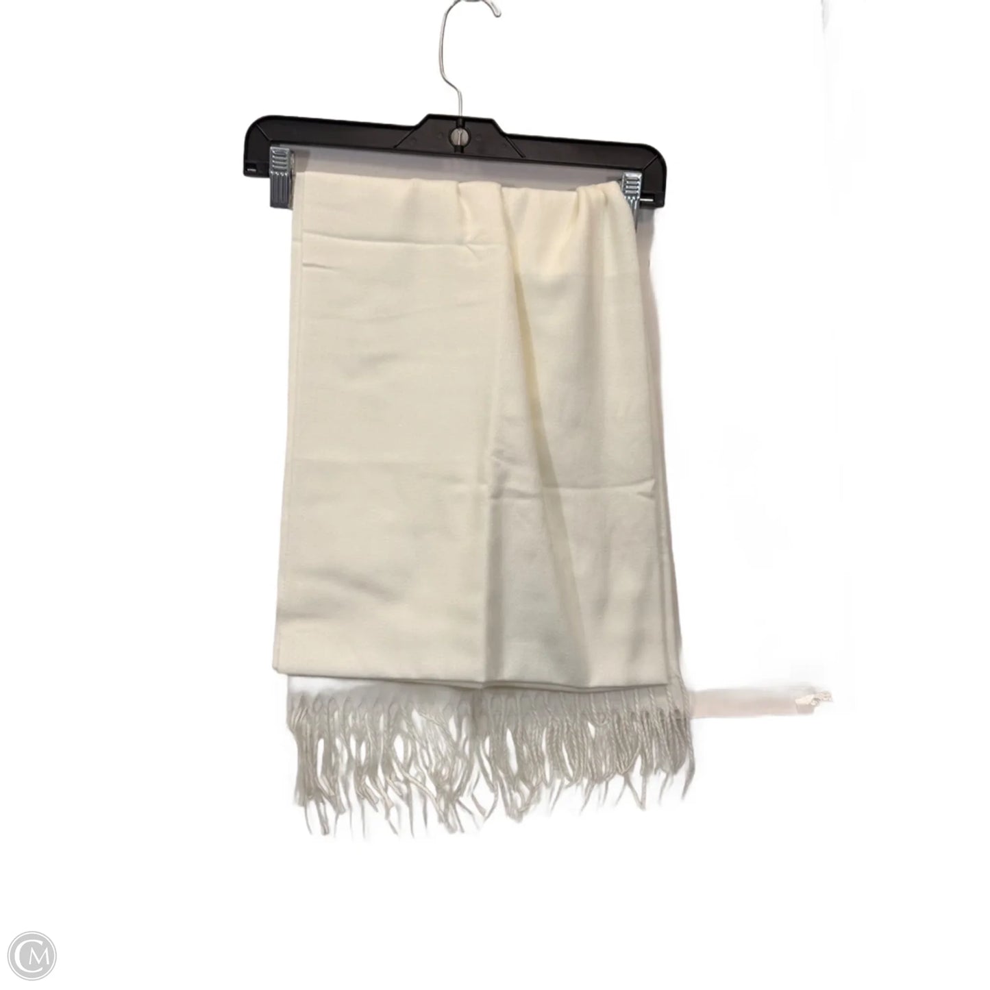 Scarf Winter By Clothes Mentor In White