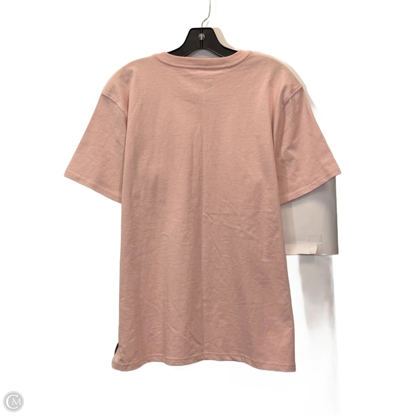 Top Short Sleeve By Carhartt In Peach, Size: L