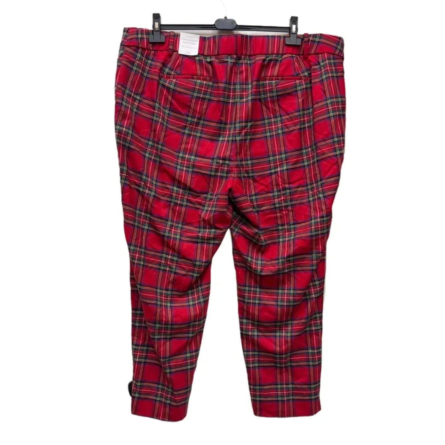 Pants Cropped By Talbots In Plaid Pattern, Size: 22W