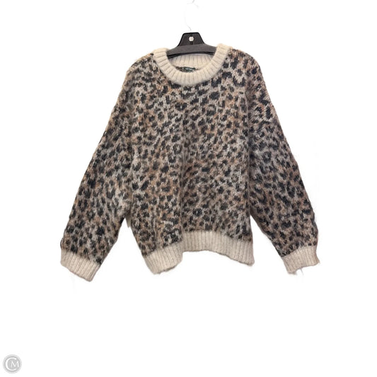 Sweater By Wild Fable In Animal Print, Size: Xxl