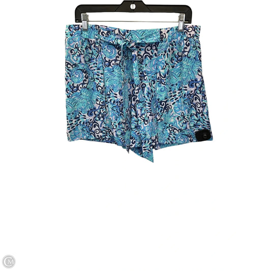 Shorts By Lilly Pulitzer In Blue & White, Size: 10