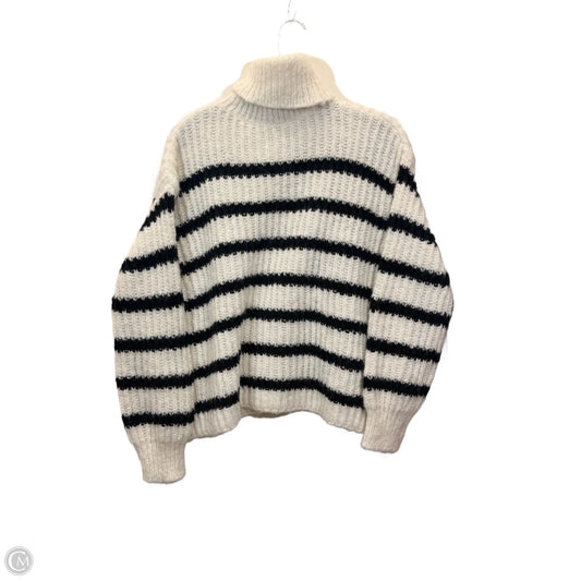 Sweater By Hello Fancy In Black & Cream, Size: Xs