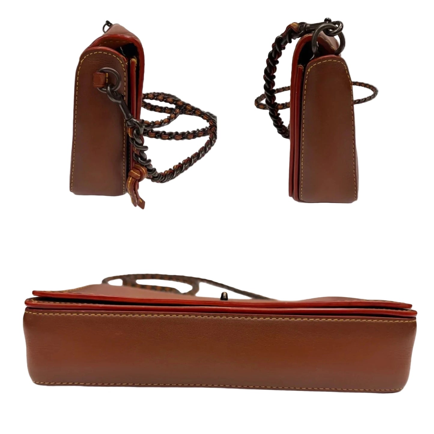 Crossbody Designer By Coach, Size: Small