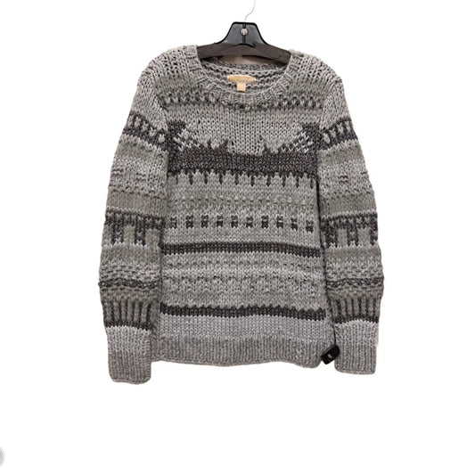Sweater By Michael By Michael Kors In Silver, Size: S