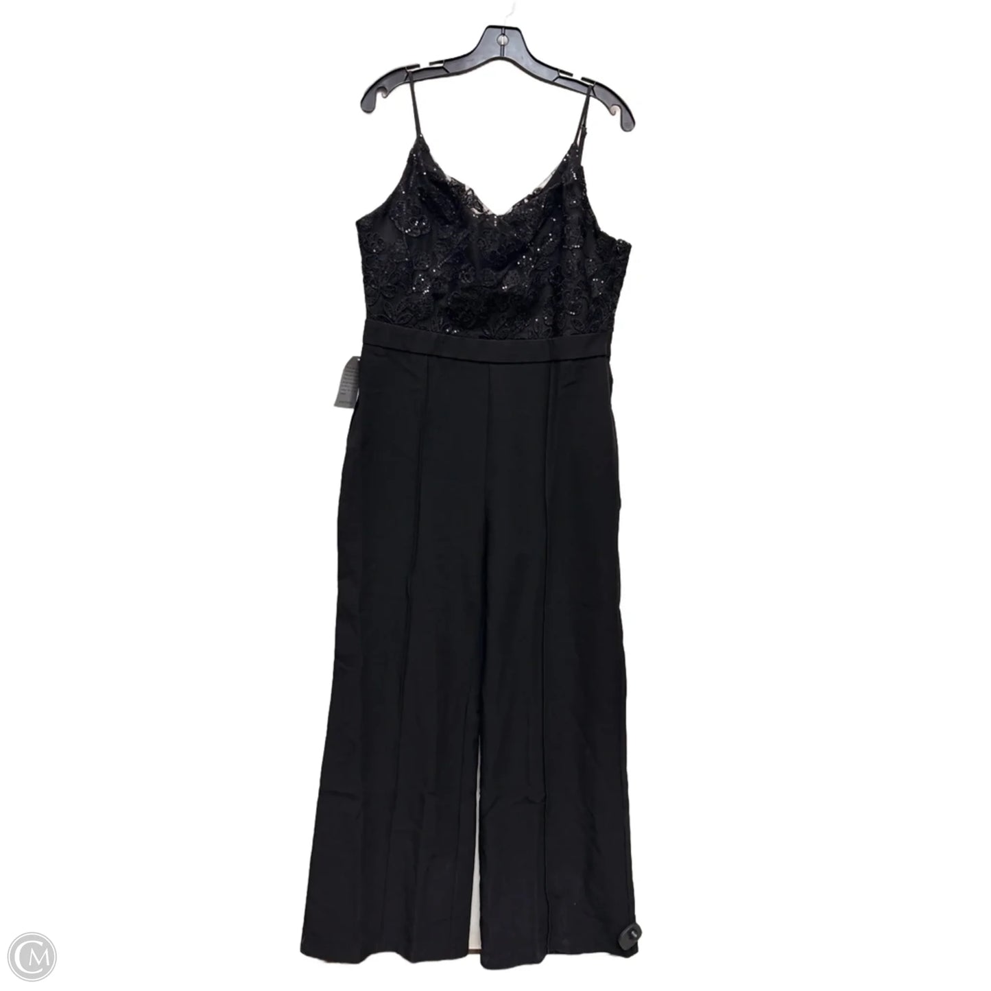Jumpsuit Designer By Harlyn In Black, Size: Xl