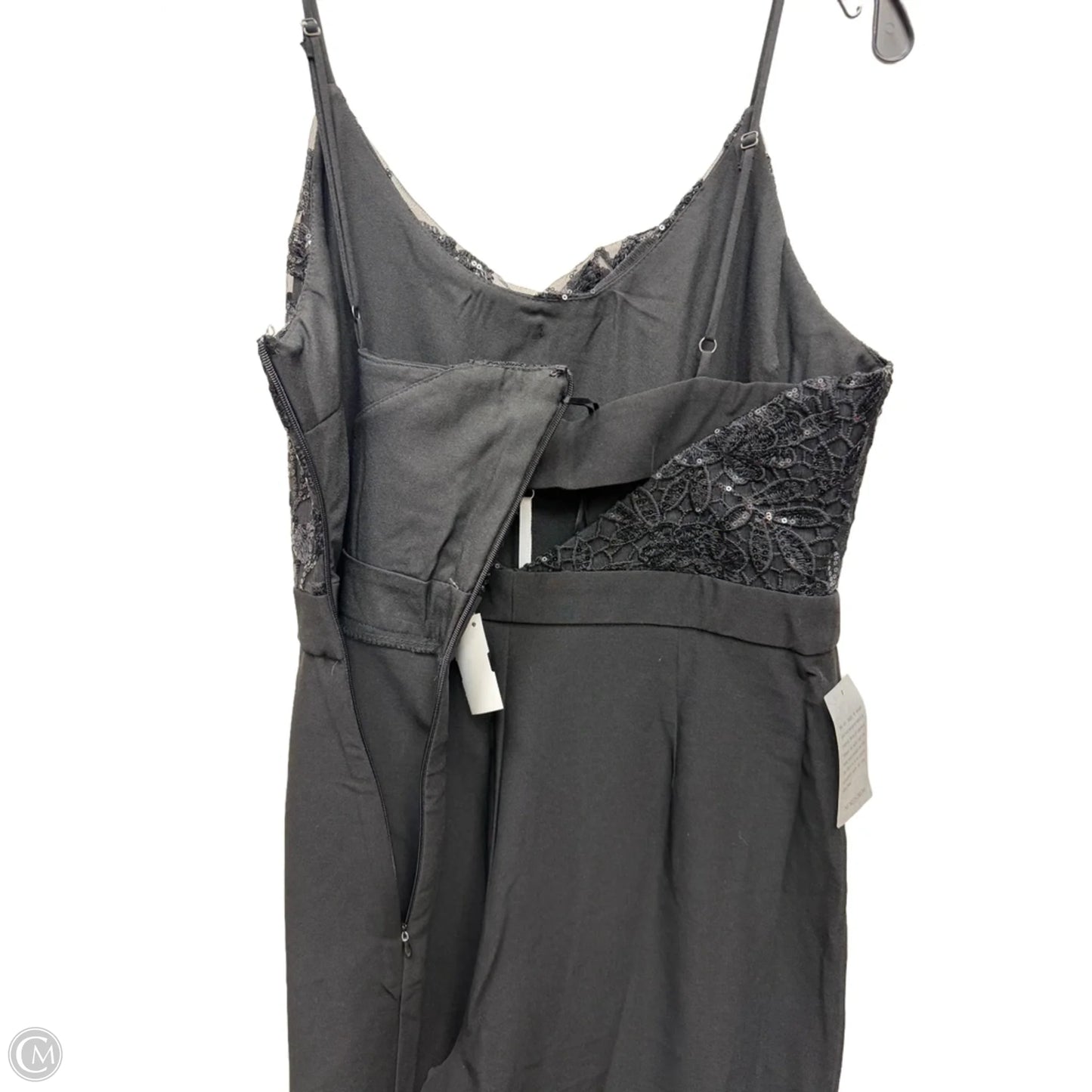 Jumpsuit Designer By Harlyn In Black, Size: Xl