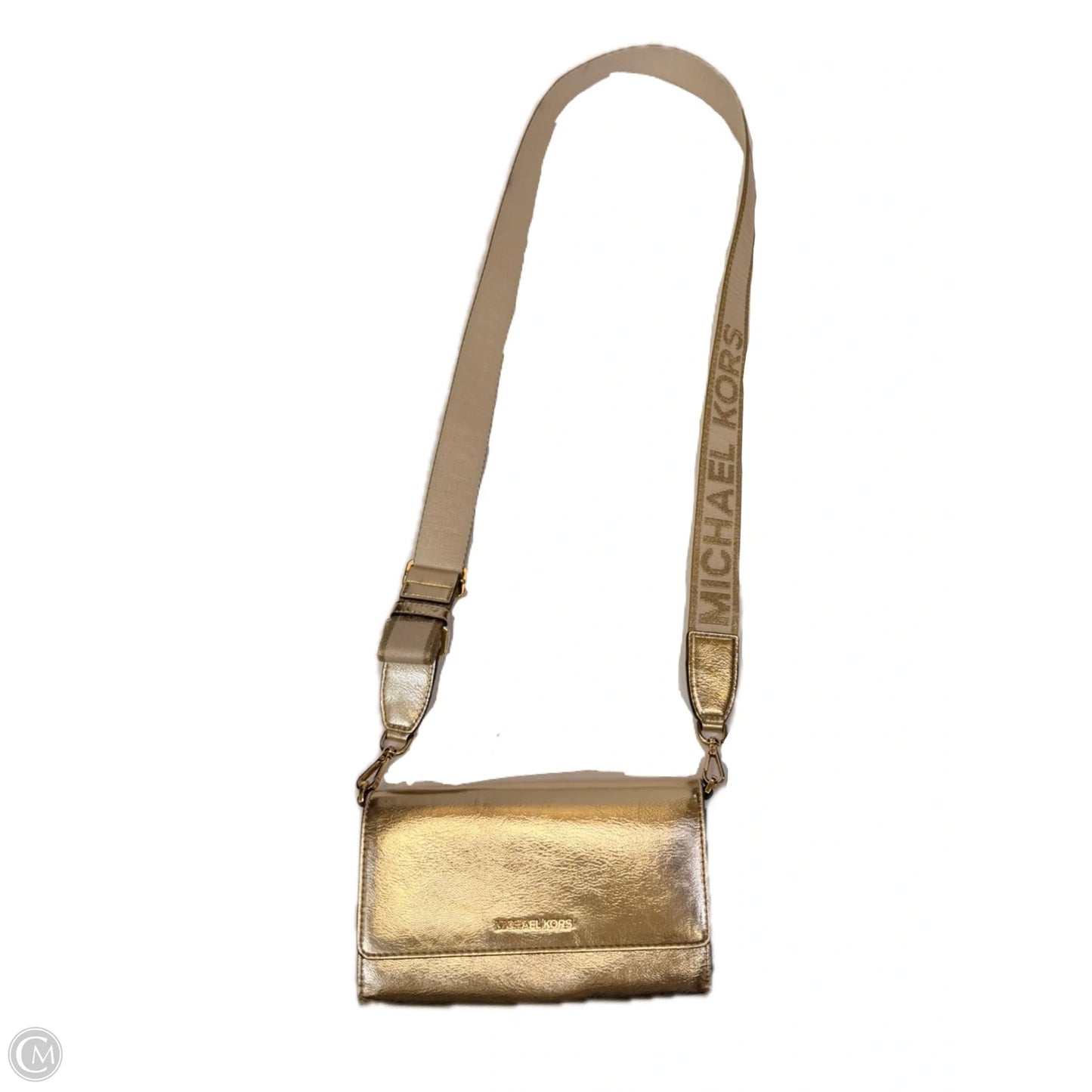 Crossbody Leather By Michael Kors, Size: Medium