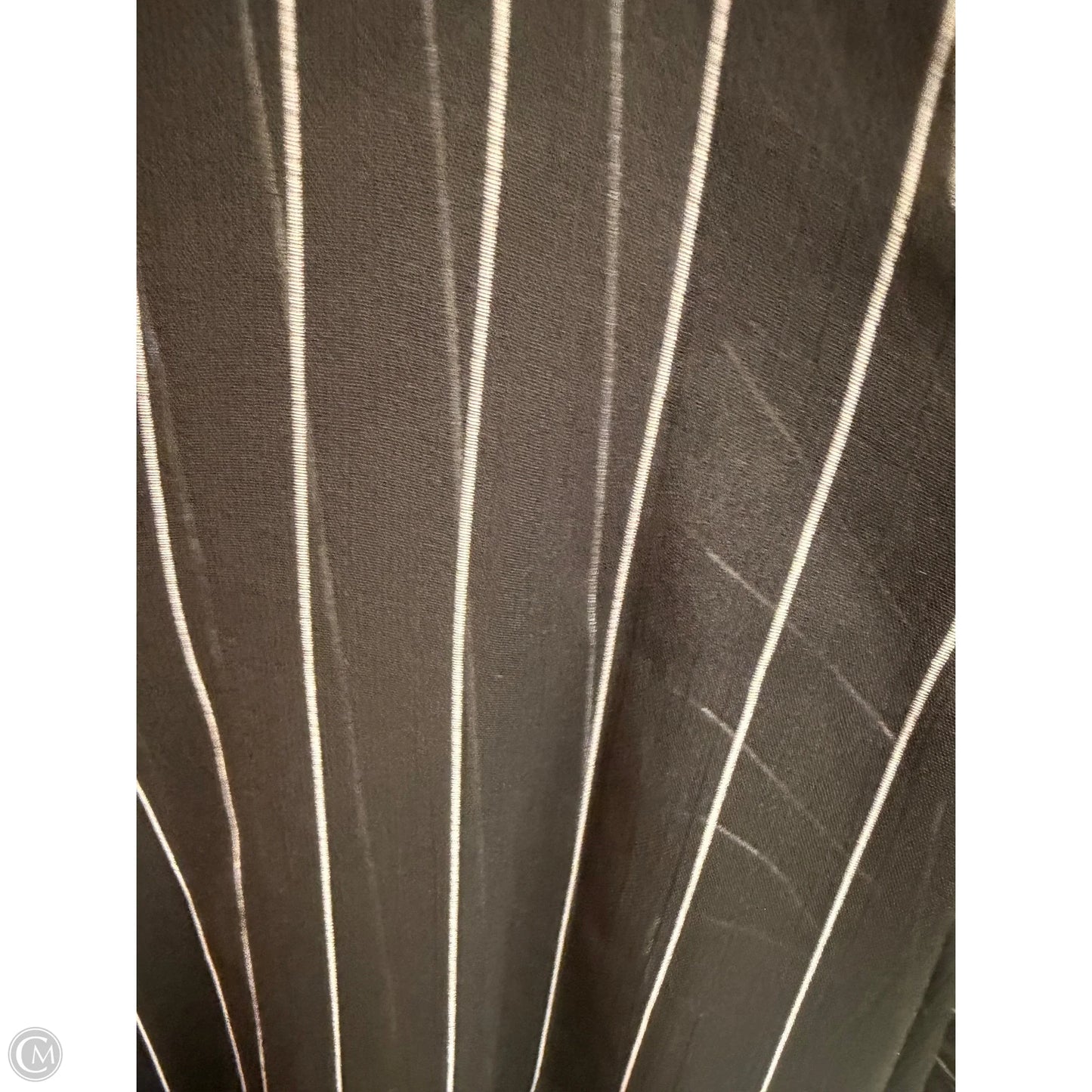 Top 3/4 Sleeve By Dkny In Black & White, Size: Xl