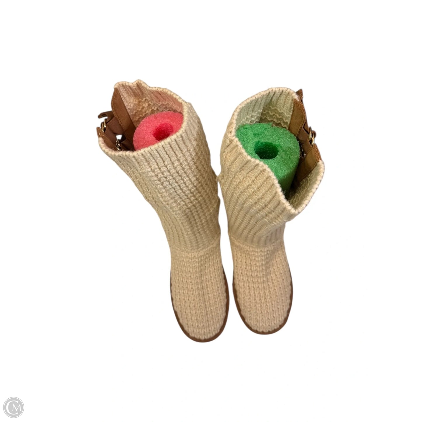 Boots Knee Flats By Ugg In Tan, Size: 7