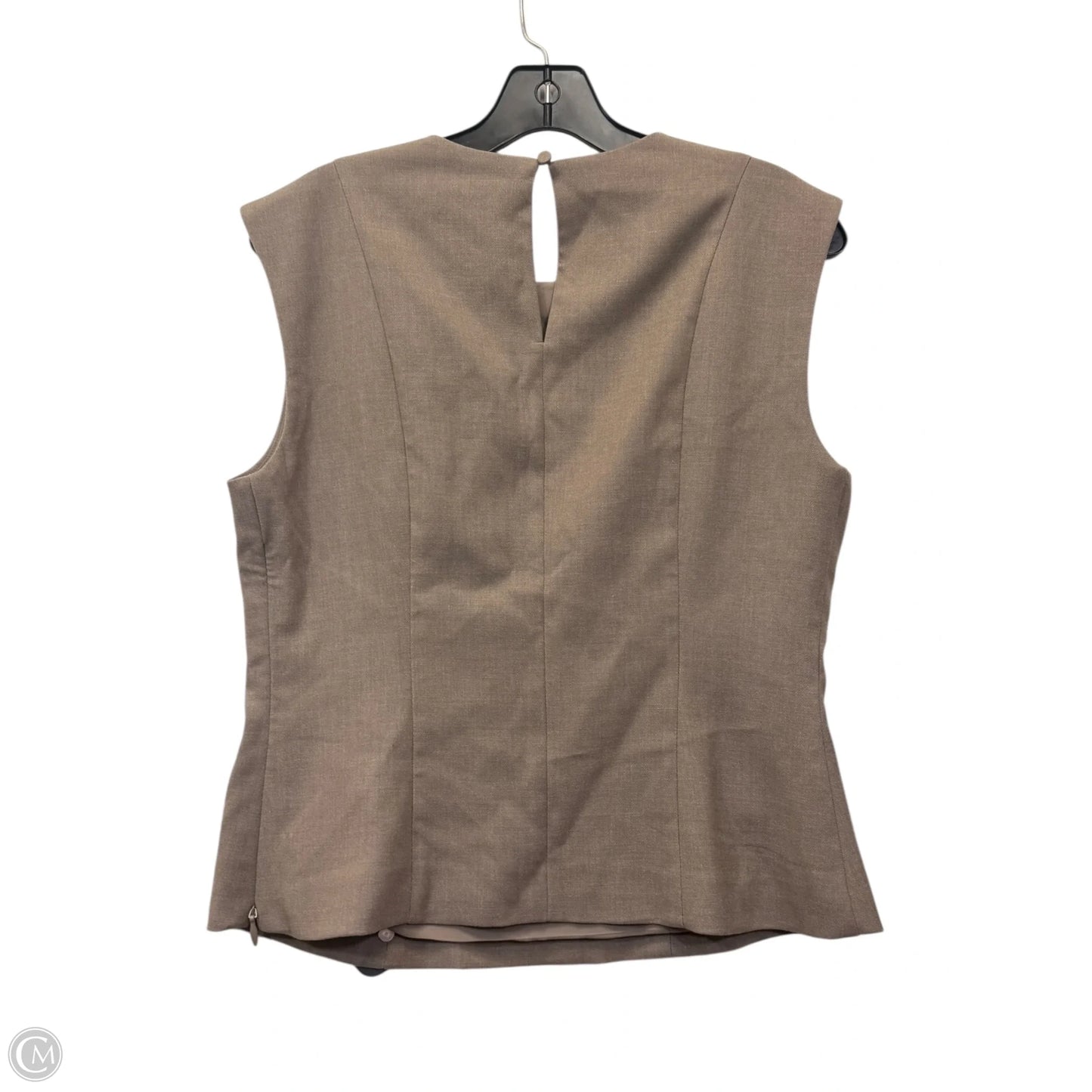 Top Sleeveless By Abercrombie And Fitch In Tan, Size: M