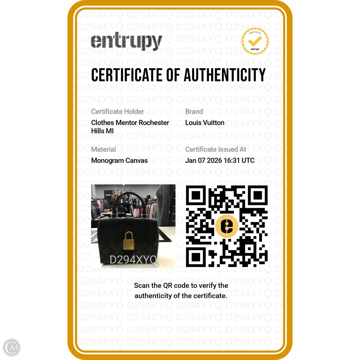 Handbag Luxury Designer By Louis Vuitton, Size: Small