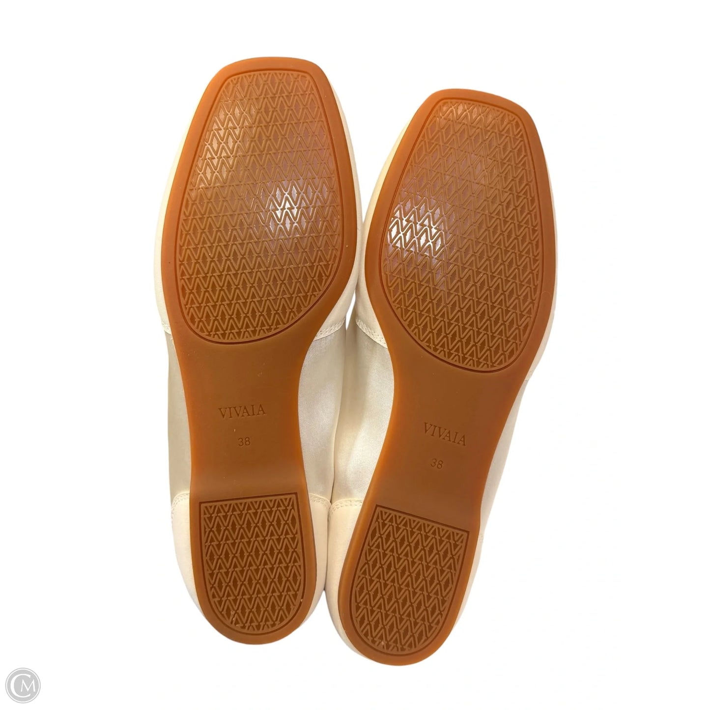 Shoes Designer By Vivaia In Cream, Size: 8