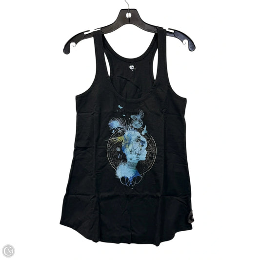 Top Sleeveless By Color Recipe In Black & Blue, Size: S