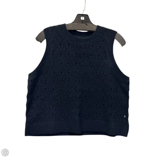 Vest Sweater By Universal Thread In Navy, Size: L