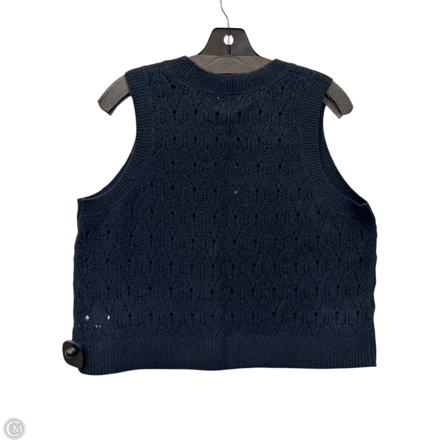 Vest Sweater By Universal Thread In Navy, Size: L