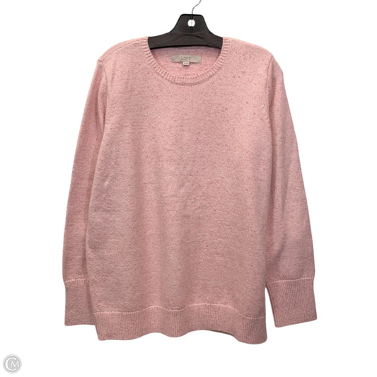 Sweater By Loft In Pink, Size: Xxl