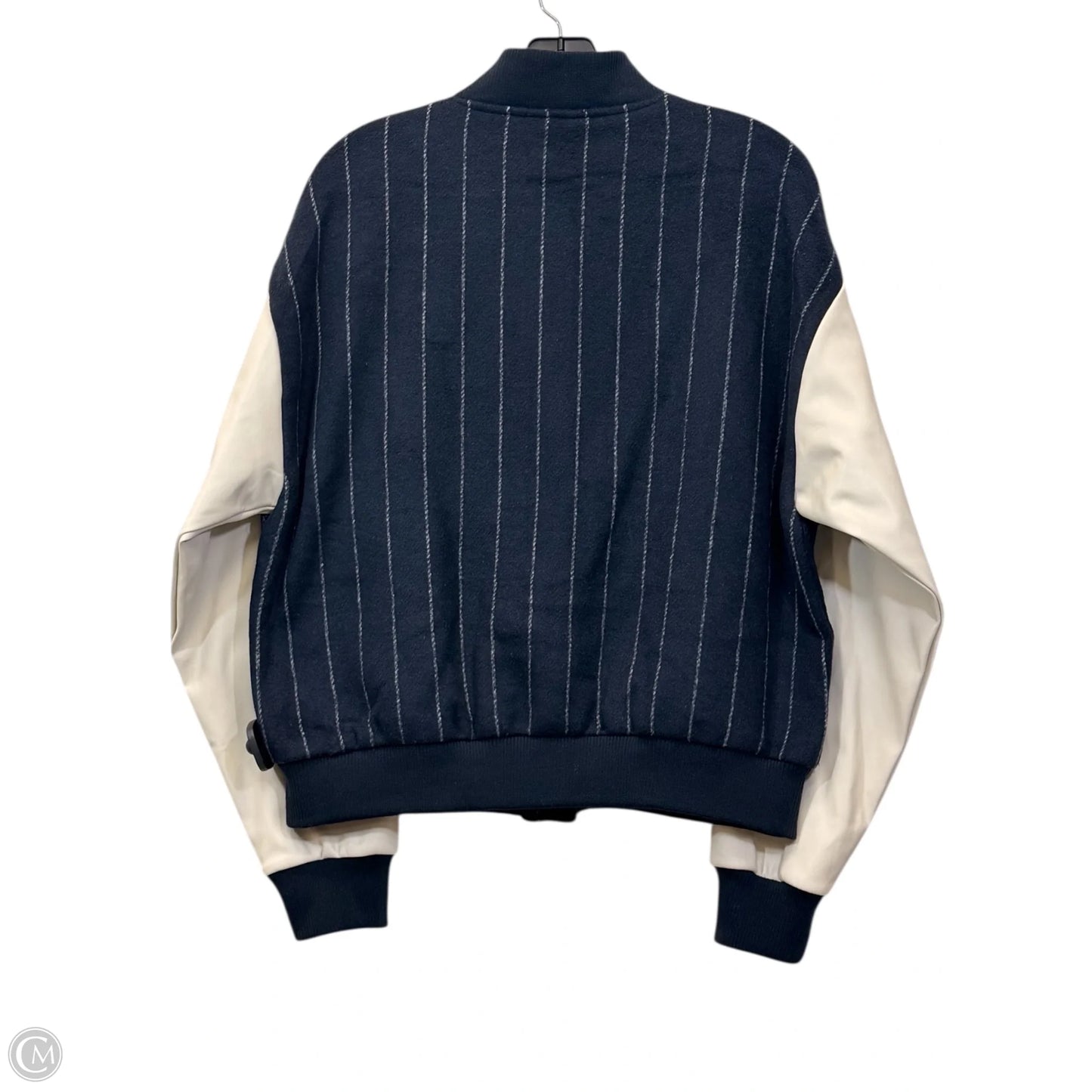 Jacket Other By Steve Madden In Blue & White, Size: M