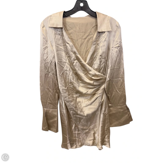 Dress Casual Short In Beige, Size: S