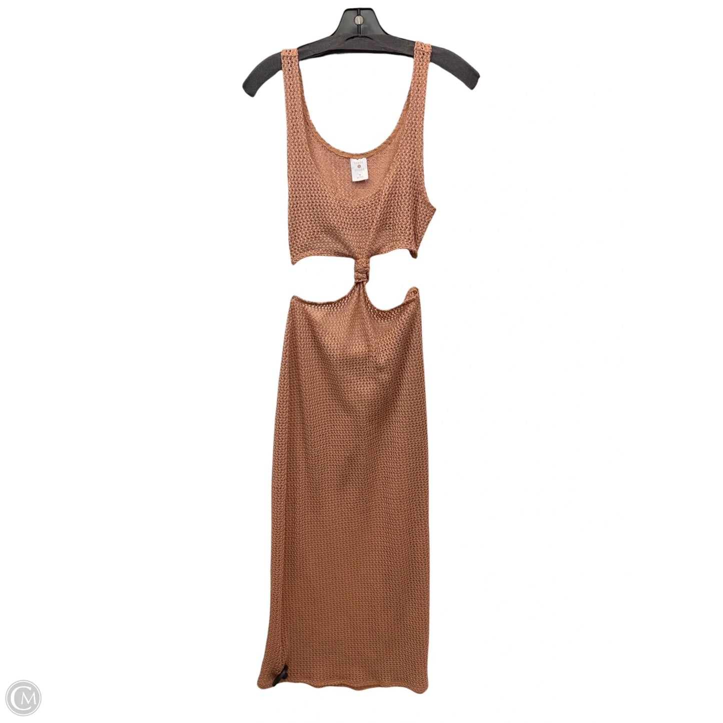 Swimwear Cover-up By Shade & Shore In Tan, Size: M