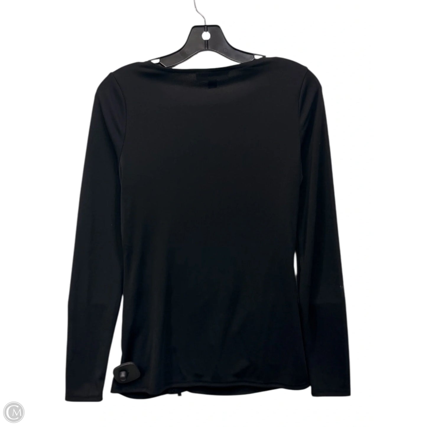 Top Long Sleeve By International Concepts In Black, Size: Xs