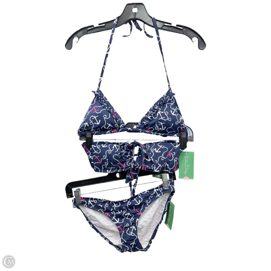 Swimsuit Designer By Lilly Pulitzer In Blue & Pink, Size: Xs