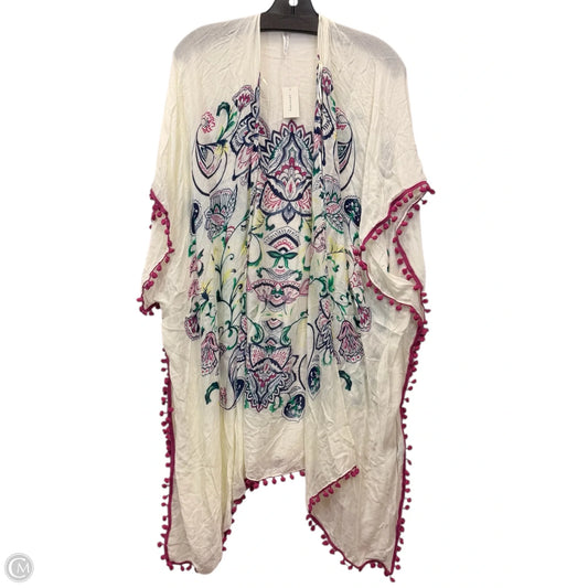 Swimwear Cover-up By Francesca's In Cream, Size: Osfm