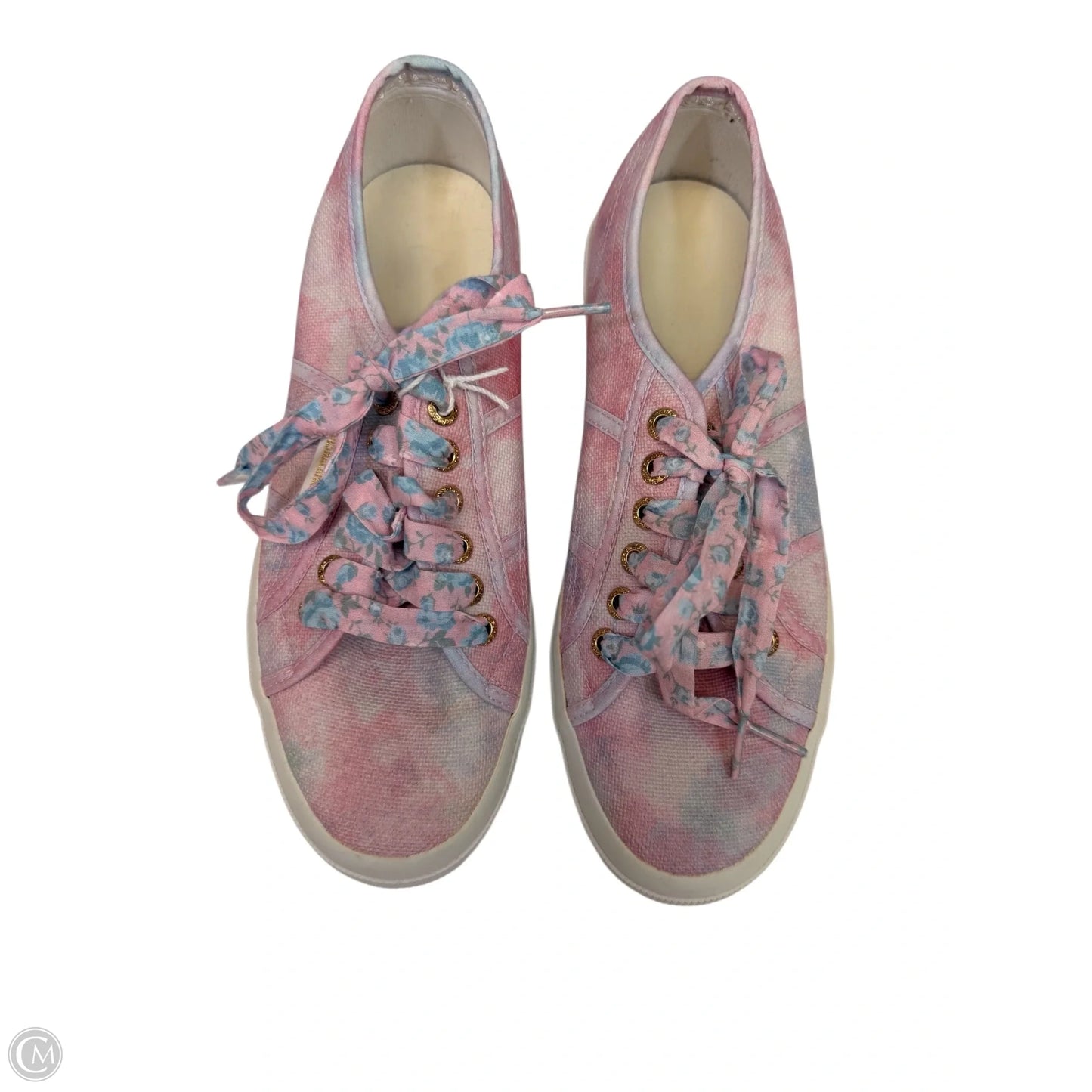 Shoes Sneakers By Loveshackfancy In Tie Dye Print, Size: 9.5