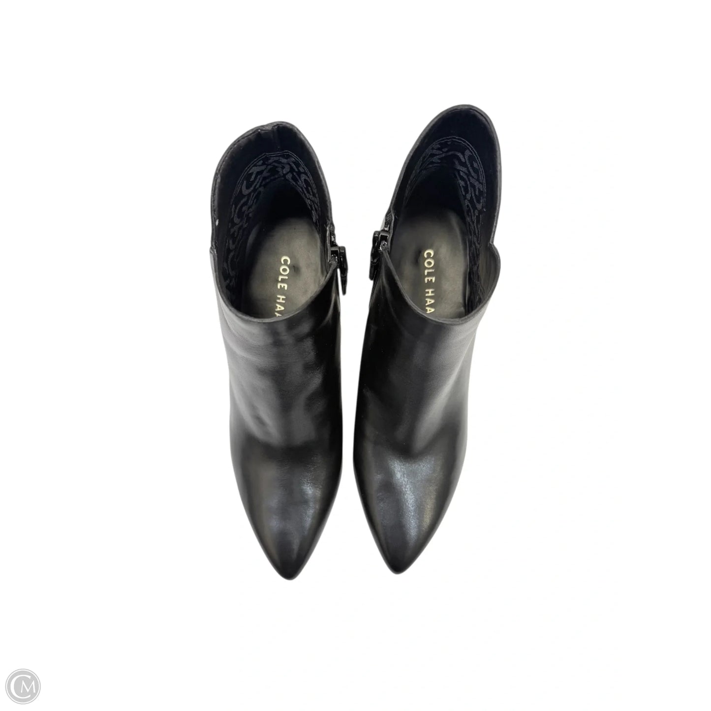 Boots Ankle Heels By Cole-haan In Black, Size: 6.5