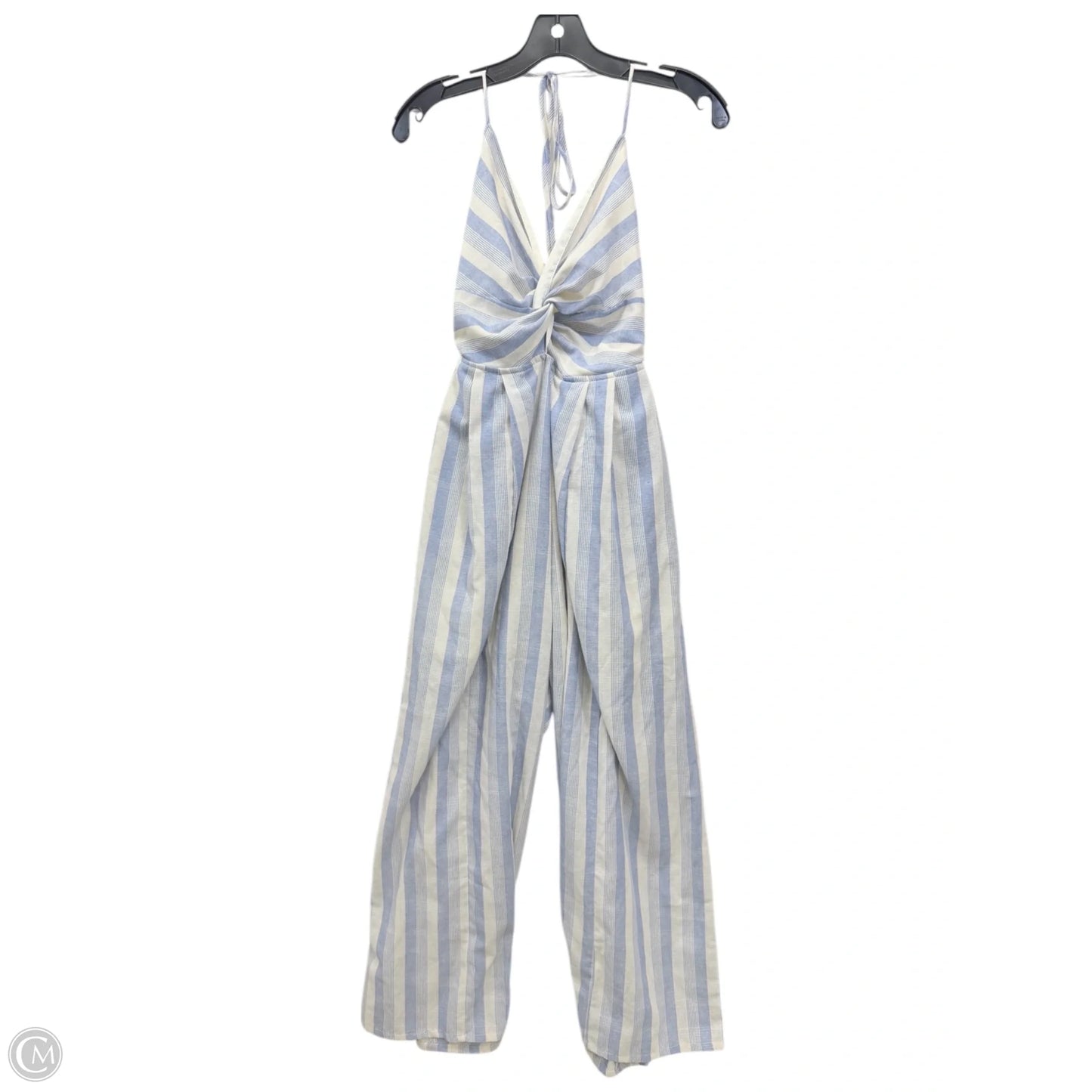 Jumpsuit By Altard State In Blue & White, Size: L