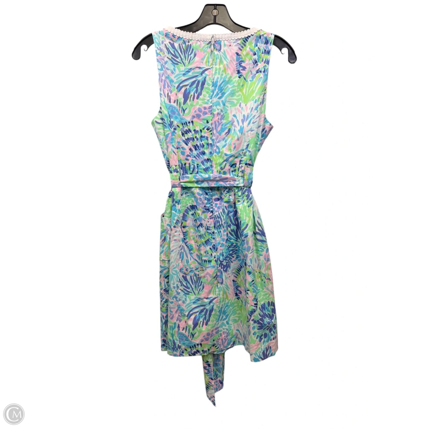 Dress Designer By Lilly Pulitzer In Blue & Purple, Size: Xs