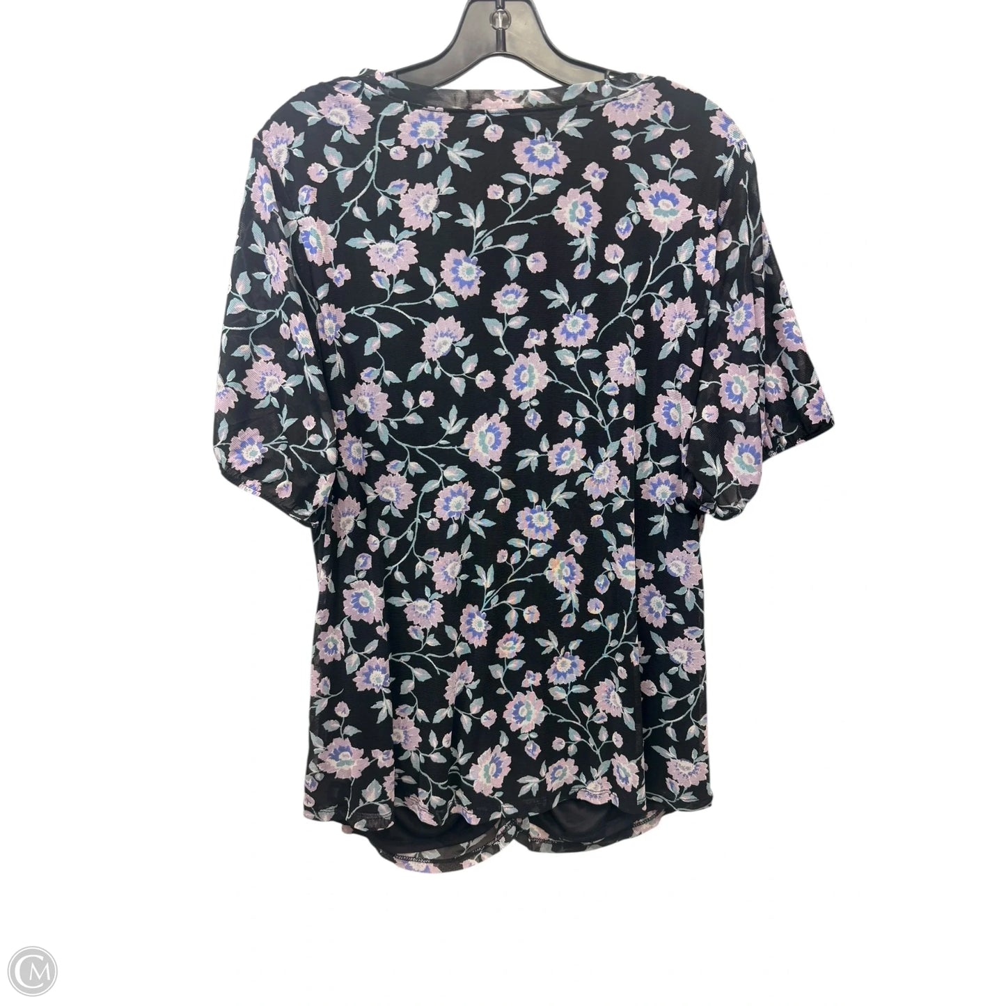 Top Short Sleeve By Torrid In Floral Print, Size: 2x