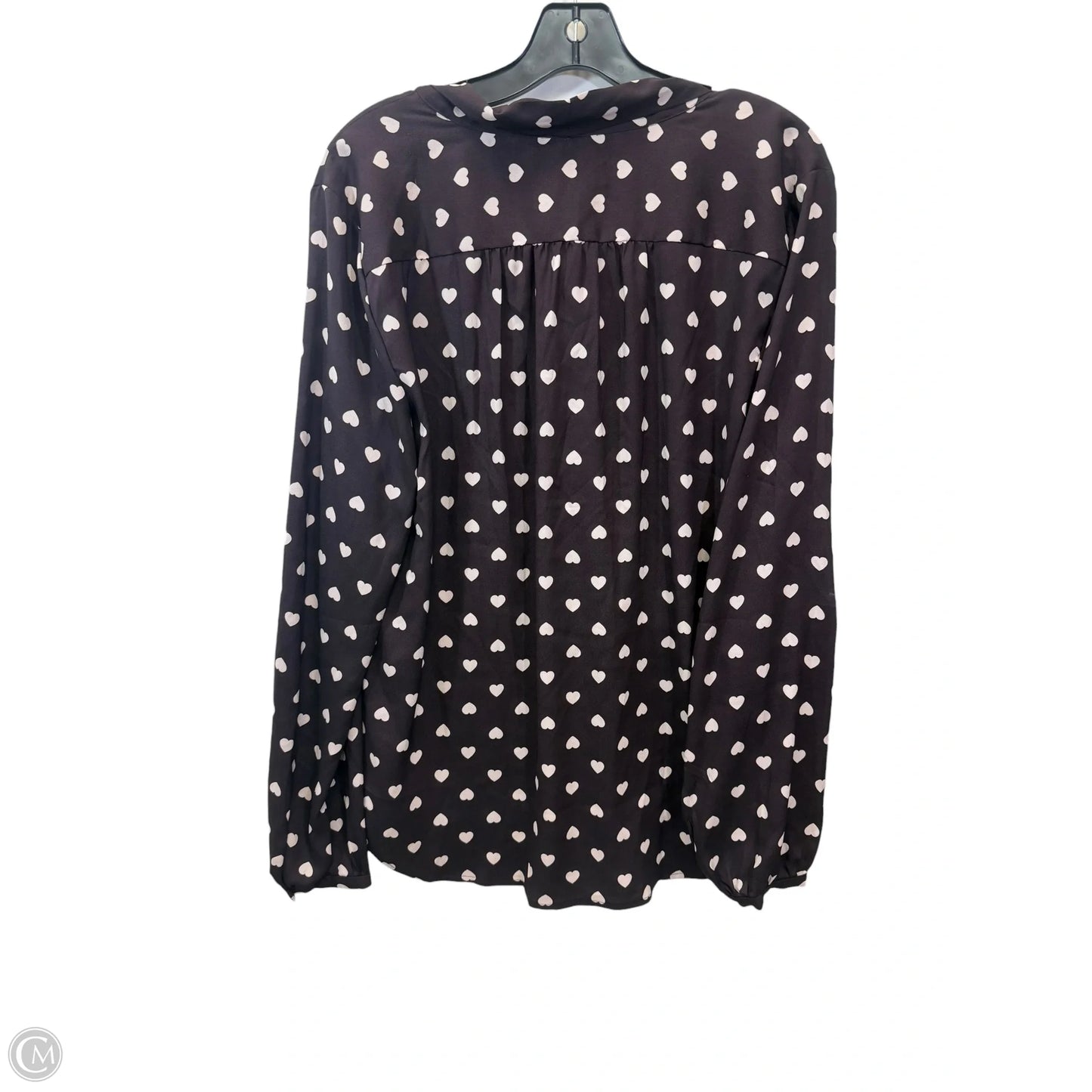 Top Long Sleeve By Loft In Brown, Size: L