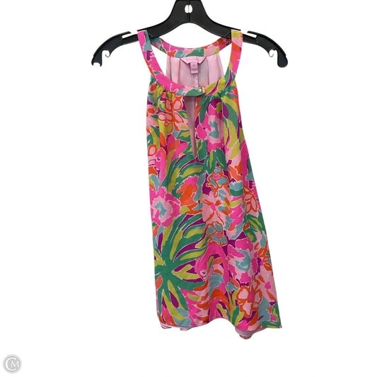 Top Sleeveless Designer By Lilly Pulitzer In Multi-colored, Size: Xl