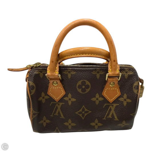 BB Nano Handbag Luxury Designer By Louis Vuitton, Size: Small