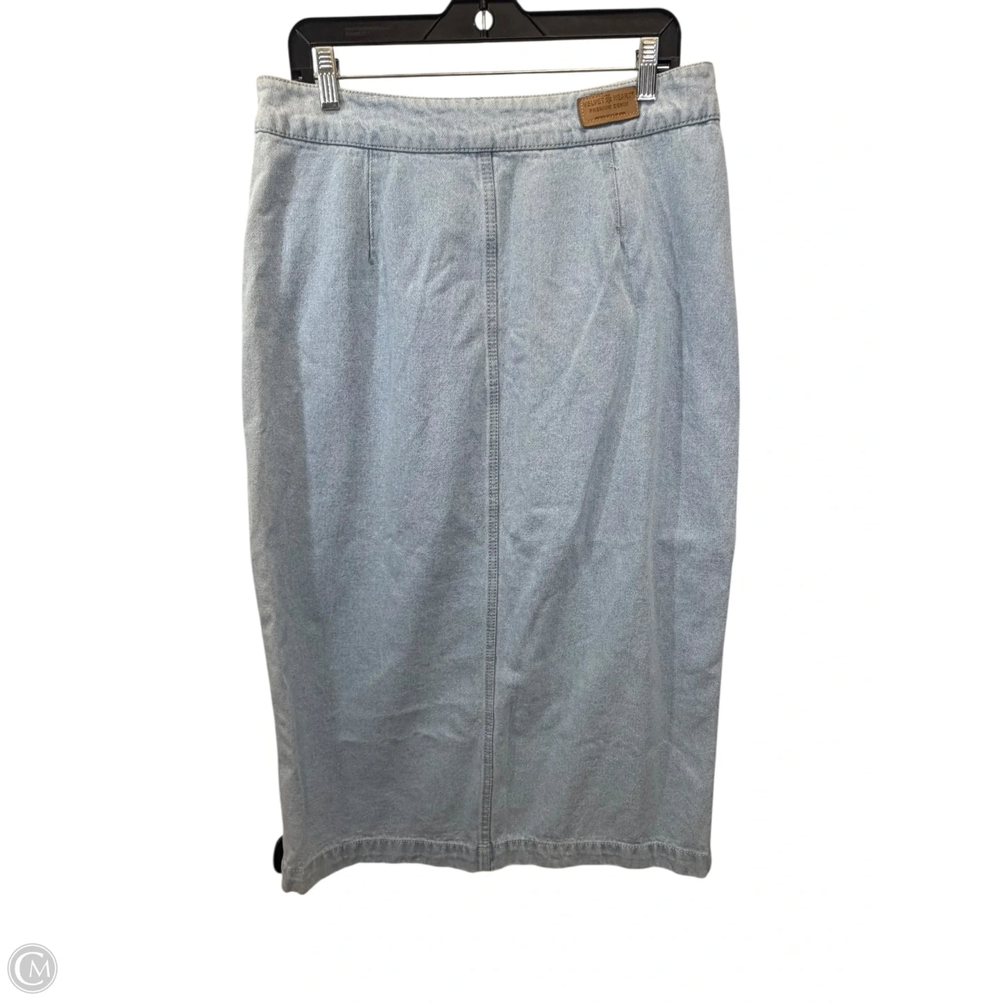 Skirt Maxi By Velvet Heart In Blue Denim, Size: L