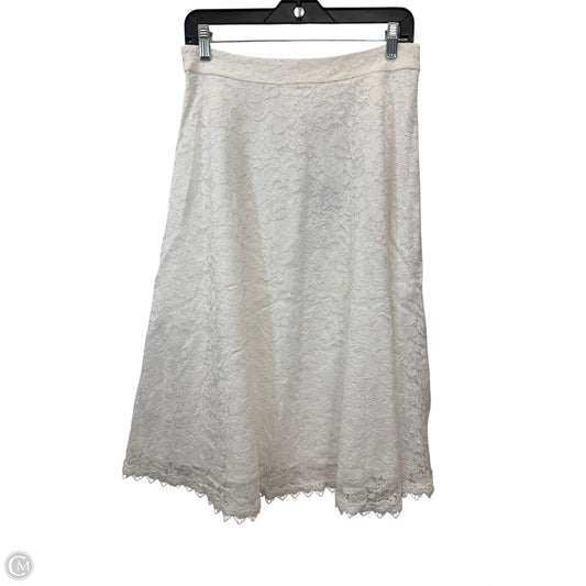Skirt Maxi By Fehaute In White, Size: S