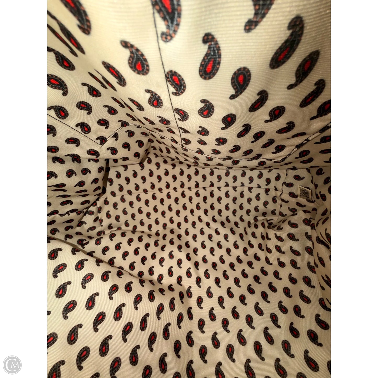 Tote Leather By Vera Bradley, Size: Large