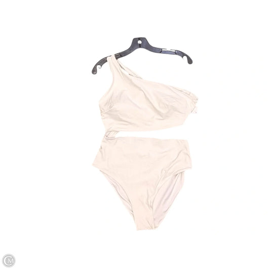 Swimsuit By Zara In Cream, Size: L