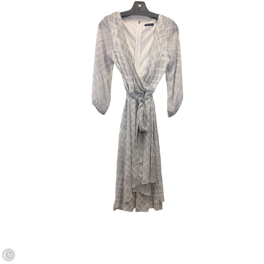 Dress Casual Midi By Tommy Hilfiger In Grey, Size: Xs