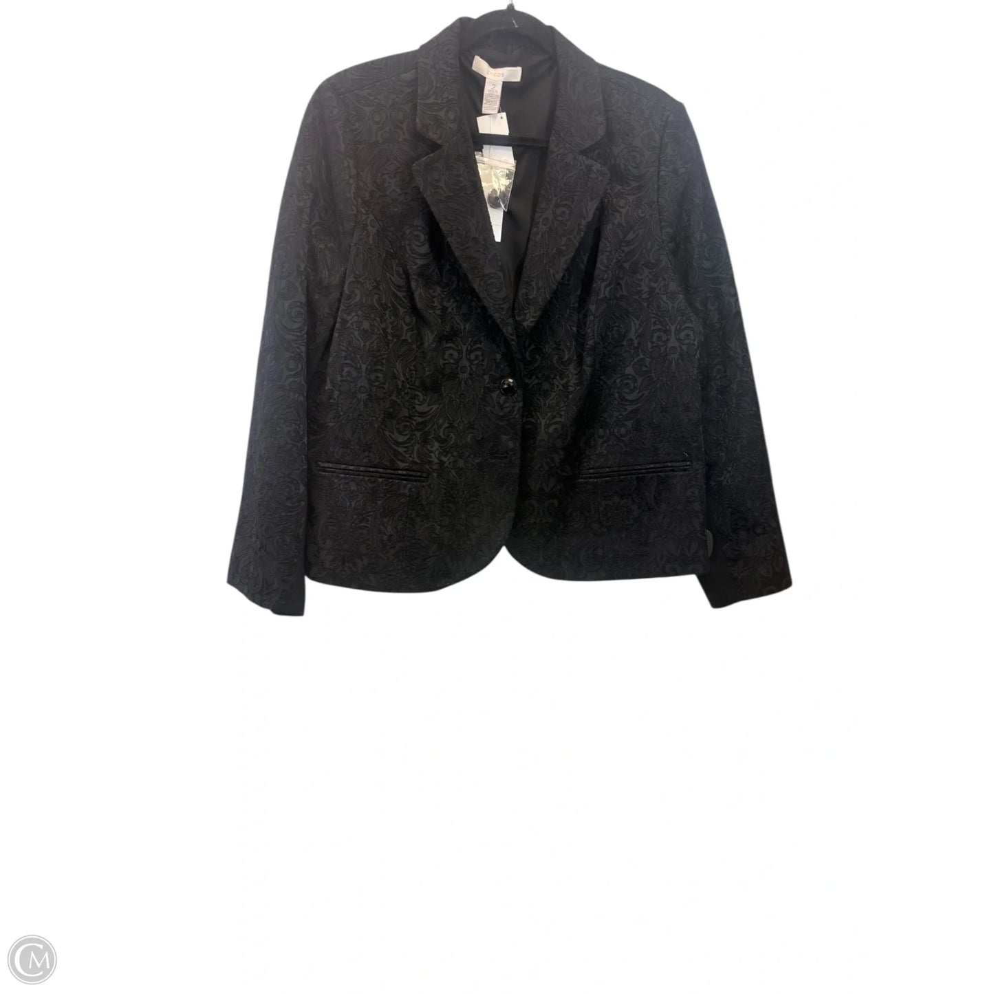 Blazer By Chicos In Black, Size: L
