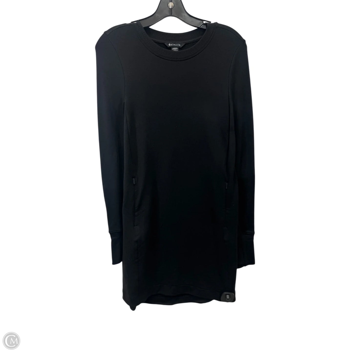 Athletic Dress By Athleta In Black, Size: Xs