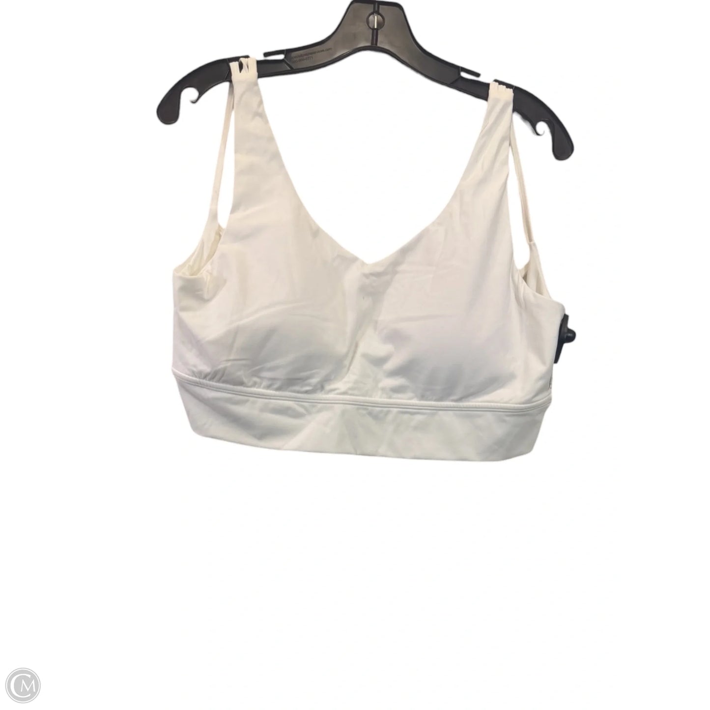 Athletic Bra By Buffbunny In White, Size: 3x