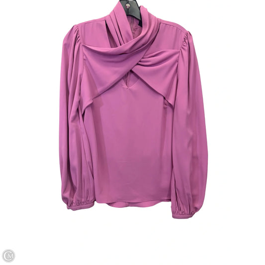 Top Long Sleeve By Strut & Bolt In Purple, Size: S